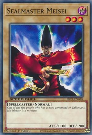 Image of Sealmaster Meisei (SBC1-ENG09) - Speed Duel: Streets of Battle City 1st Edition