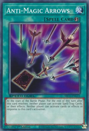 Image of Anti-Magic Arrows (SBC1-ENG11) - Speed Duel: Streets of Battle City 1st Edition