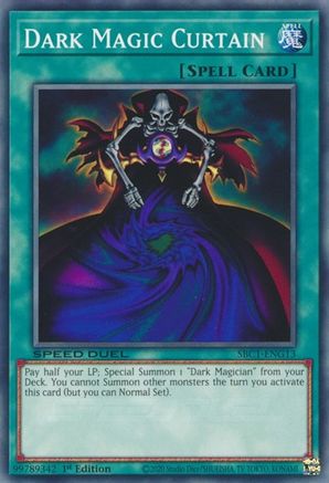 Image of Dark Magic Curtain (SBC1-ENG13) - Speed Duel: Streets of Battle City 1st Edition