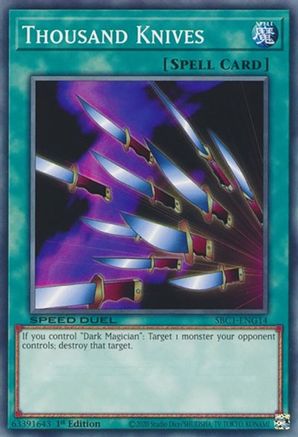 Image of Thousand Knives (SBC1-ENG14) - Speed Duel: Streets of Battle City 1st Edition