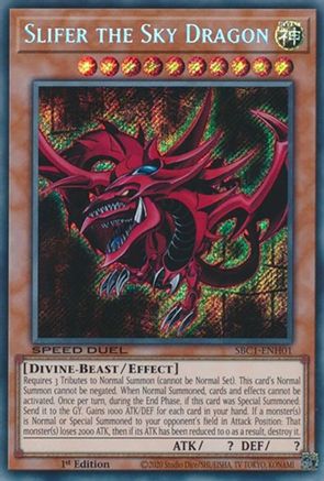 Image of Slifer the Sky Dragon (SBC1-ENH01) - Speed Duel: Streets of Battle City 1st Edition
