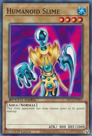 Image of Humanoid Slime (SBC1-ENH03) - Speed Duel: Streets of Battle City 1st Edition
