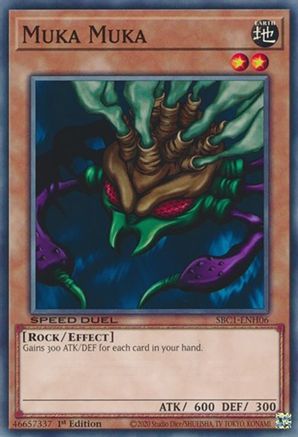 Image of Muka Muka (SBC1-ENH06) - Speed Duel: Streets of Battle City 1st Edition