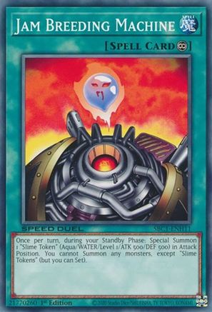 Image of Jam Breeding Machine (SBC1-ENH11) - Speed Duel: Streets of Battle City 1st Edition