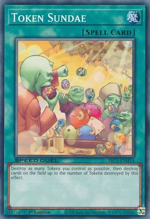 Image of Token Sundae (SBC1-ENH14) - Speed Duel: Streets of Battle City 1st Edition