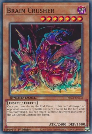 Image of Brain Crusher (SBC1-ENI02) - Speed Duel: Streets of Battle City 1st Edition