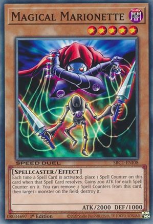 Image of Magical Marionette (SBC1-ENI08) - Speed Duel: Streets of Battle City 1st Edition