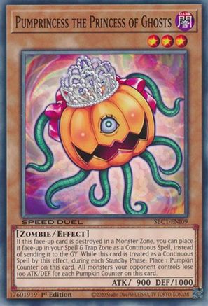 Image of Pumprincess the Princess of Ghosts (SBC1-ENI09) - Speed Duel: Streets of Battle City 1st Edition