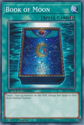 Image of Book of Moon (SBC1-ENI28) - Speed Duel: Streets of Battle City 1st Edition