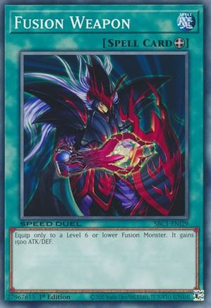 Image of Fusion Weapon (SBC1-ENI29) - Speed Duel: Streets of Battle City 1st Edition