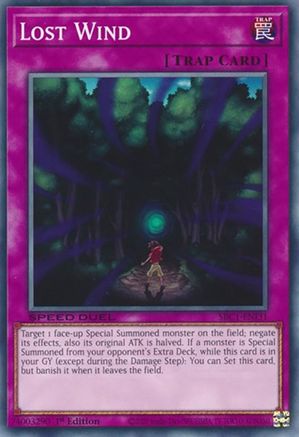 Image of Lost Wind (SBC1-ENI31) - Speed Duel: Streets of Battle City 1st Edition