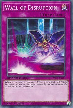 Image of Wall of Disruption (SBC1-ENI33) - Speed Duel: Streets of Battle City 1st Edition