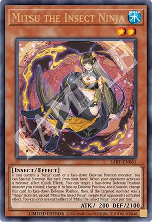 Image of Mitsu the Insect Ninja (LART-EN061) - The Lost Art Promotion Limited