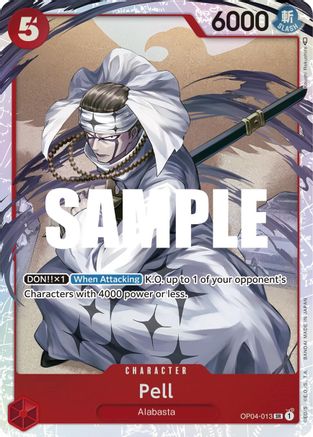 Image of Pell (OP04-013) - Kingdoms of Intrigue Foil