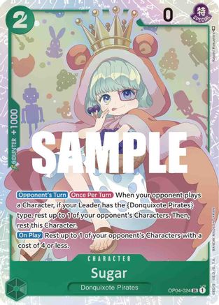 Image of Sugar (OP04-024) - Kingdoms of Intrigue Foil