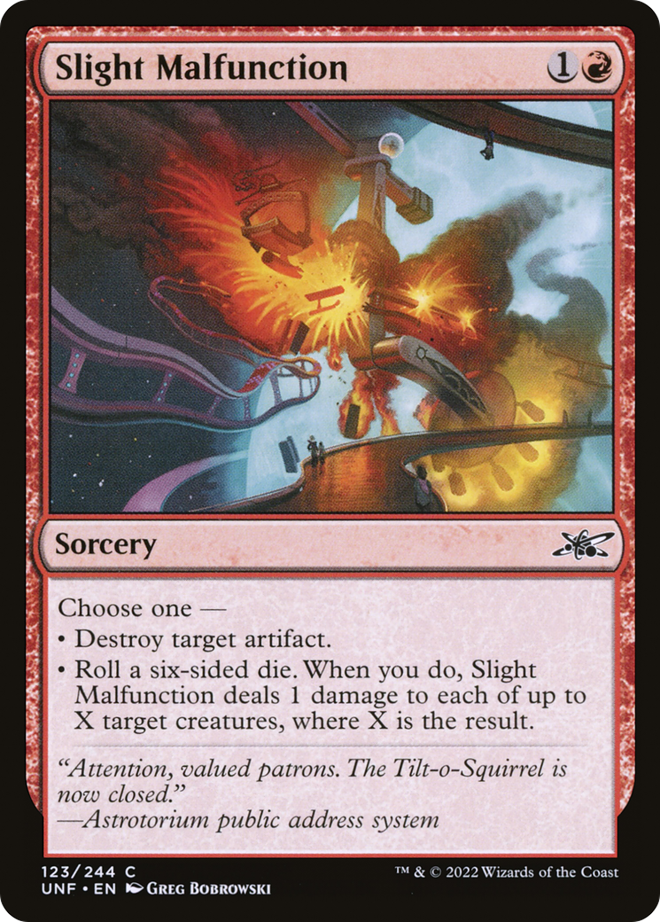 Image of Slight Malfunction (UNF-123) - Unfinity
