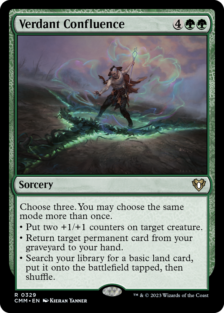 Image of Verdant Confluence (CMM-329) - Commander Masters