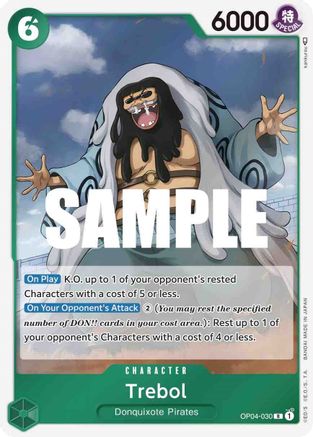 Image of Trebol (OP04-030) - Kingdoms of Intrigue Foil