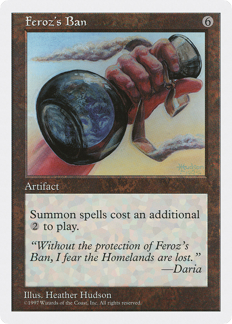 Image of Feroz's Ban (5ED-) - Fifth Edition