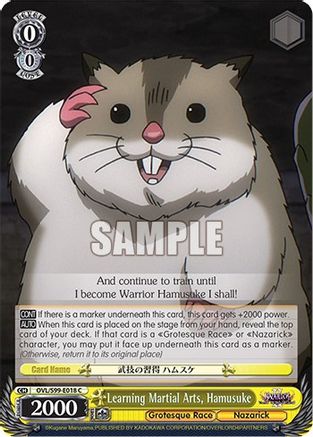 Image of Learning Martial Arts, Hamusuke (OVL/S99-E018 C) - Nazarick: Tomb of the Undead Vol.2