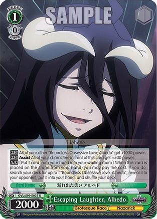 Image of Escaping Laughter, Albedo (OVL/S99-E037 U) - Nazarick: Tomb of the Undead Vol.2
