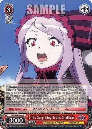Image of The Surprising Truth, Shalltear (OVL/S99-E060 R) - Nazarick: Tomb of the Undead Vol.2