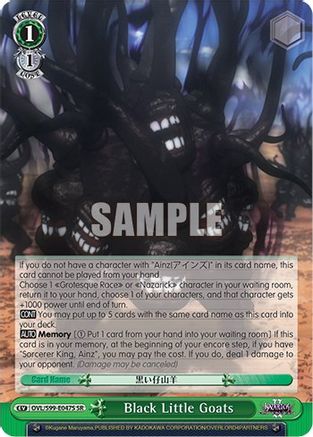 Image of Black Little Goats (SR) (OVL/S99-E047S SR) - Nazarick: Tomb of the Undead Vol.2