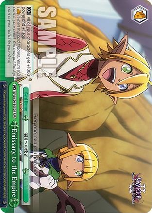 Image of Emissary to the Empire (RRR) (OVL/S99-E050R RRR) - Nazarick: Tomb of the Undead Vol.2