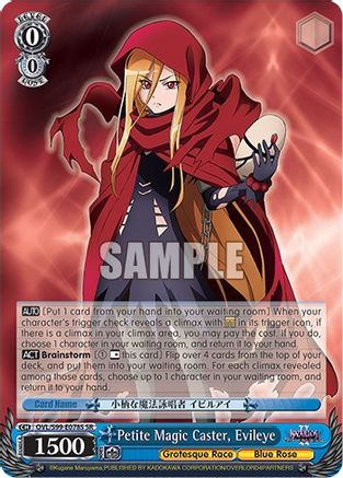 Image of Petite Magic Caster, Evileye (SR) (OVL/S99-E078S SR) - Nazarick: Tomb of the Undead Vol.2