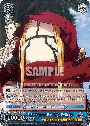 Image of Reluctant Parting, Evileye (OVL/S99-E081 R) - Nazarick: Tomb of the Undead Vol.2