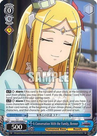 Image of A Conversation With the Family, Renner (OVL/S99-E088 C) - Nazarick: Tomb of the Undead Vol.2