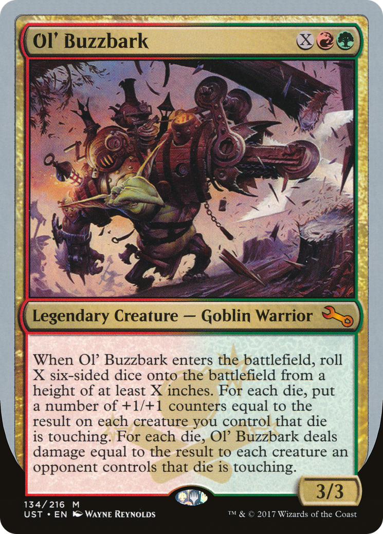 Image of Ol' Buzzbark (UST-134) - Unstable Foil