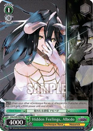 Image of Hidden Feelings, Albedo (OVL/S99-PE01 PR) - Nazarick: Tomb of the Undead Vol.2