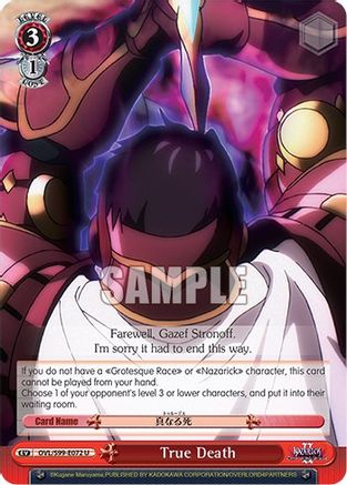 Image of True Death (OVL/S99-E072 U) - Nazarick: Tomb of the Undead Vol.2