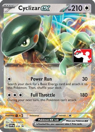 Image of Cyclizar ex 018  - Holofoil Prize Pack Series Cards - Promo