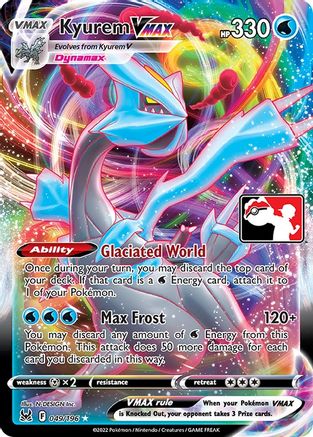 Image of Kyurem VMAX 049/196  - Holofoil Prize Pack Series Cards - Ultra Rare