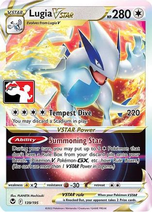 Image of Lugia VSTAR 139/195  - Holofoil Prize Pack Series Cards - Ultra Rare
