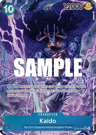 Image of Kaido (Alternate Art) (OP04-044) - Kingdoms of Intrigue Foil