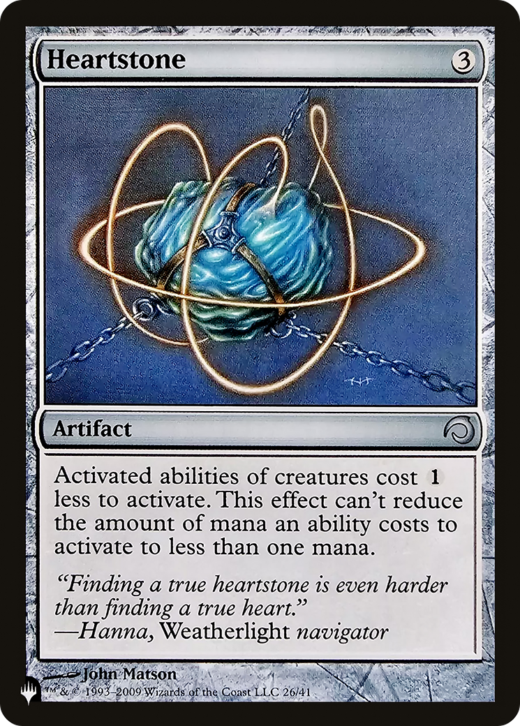 Image of Heartstone (LIST-H09-26) - The List