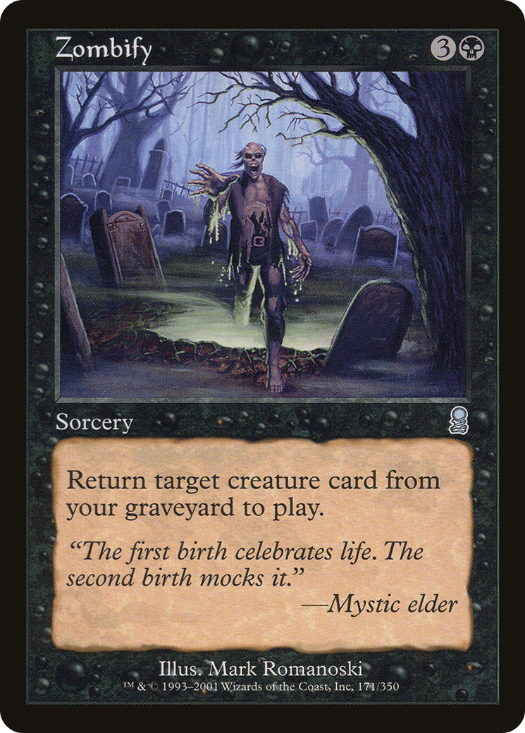 Image of Zombify (ODY-171) - Odyssey Foil