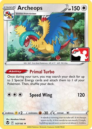 Image of Archeops 147/195  Prize Pack Series Cards - Rare