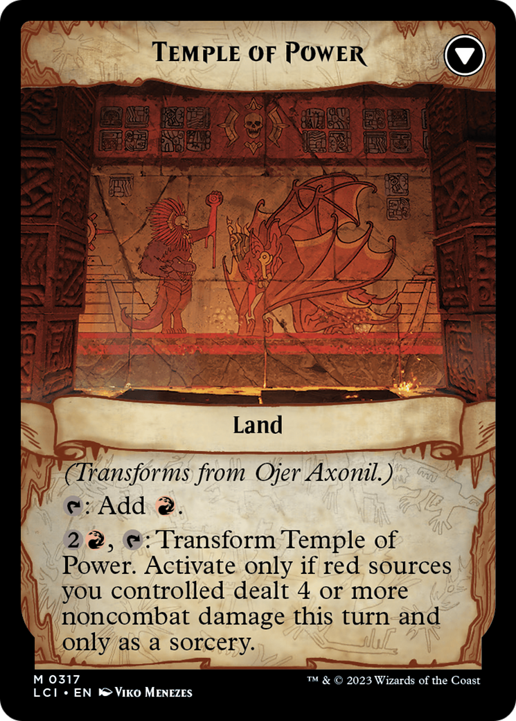 Image of Ojer Axonil, Deepest Might (Showcase) (LCI-317) - The Lost Caverns of Ixalan: (Showcase)