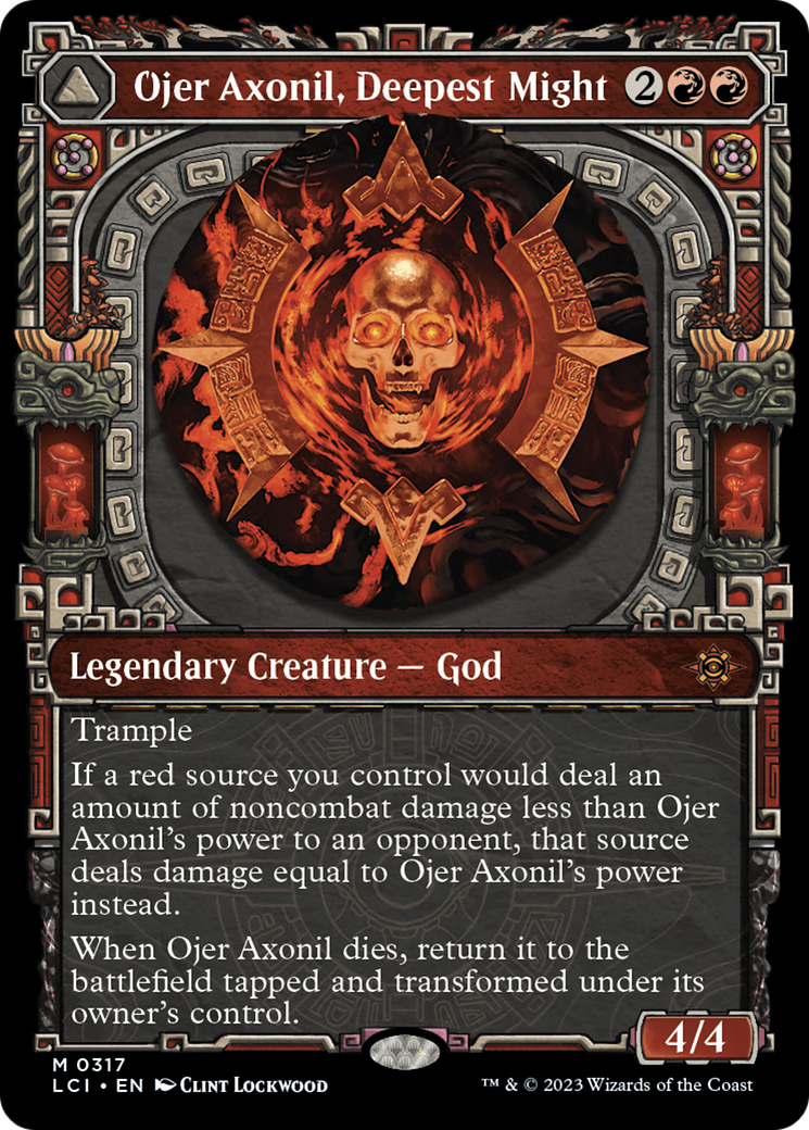 Image of Ojer Axonil, Deepest Might (Showcase) (LCI-317) - The Lost Caverns of Ixalan: (Showcase)