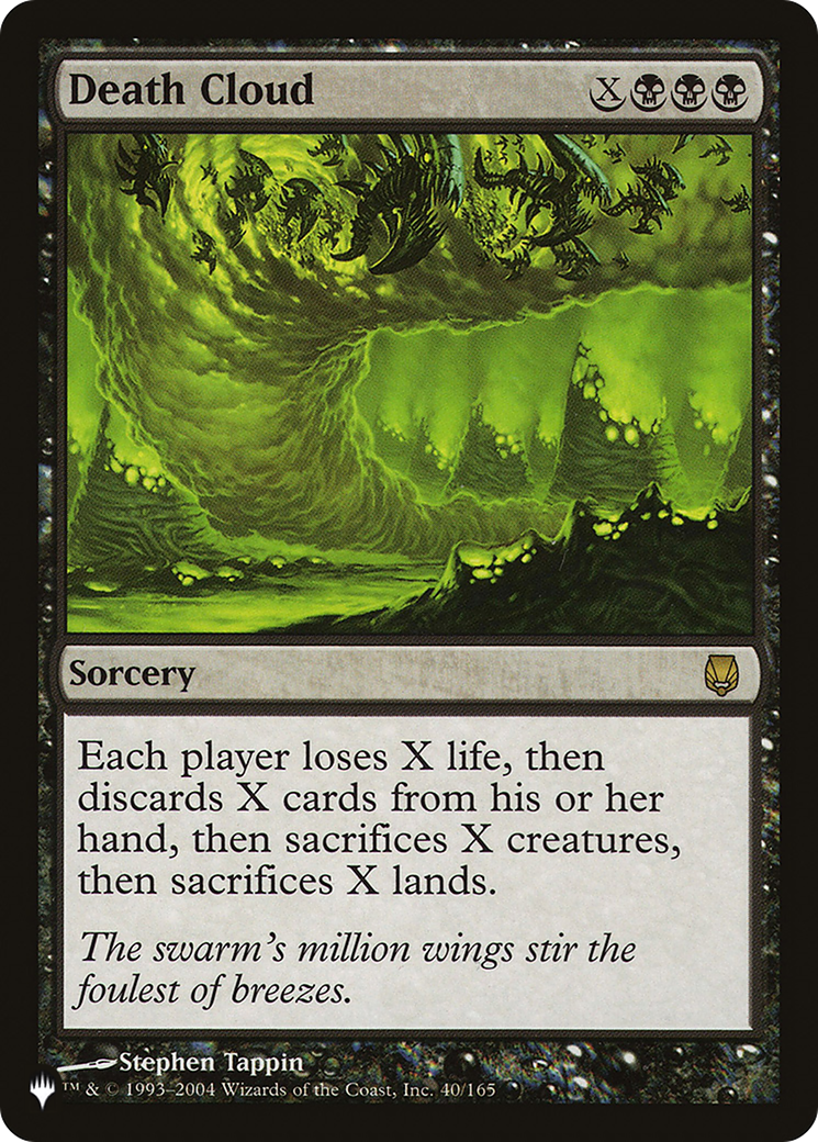 Image of Death Cloud (LIST-DST-40) - The List