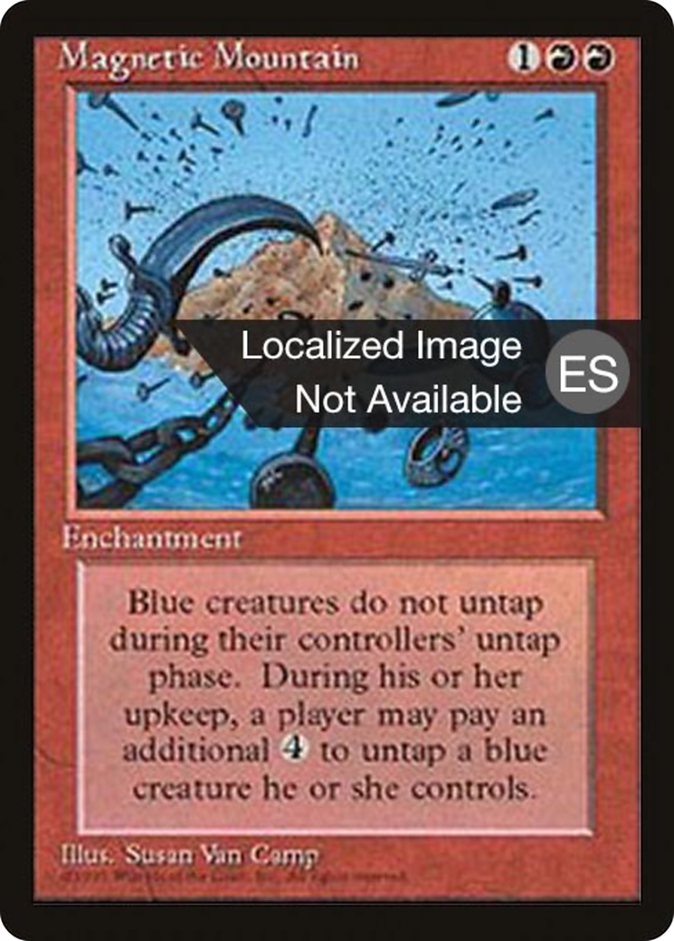 Image of Magnetic Mountain (4BB-) - Fourth Edition Foreign Black Border