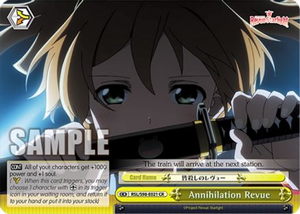 Image of Annihilation Revue (RSL/S98-E021 CR) - Revue Starlight The Movie