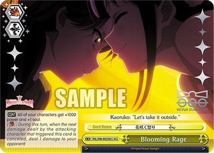 Image of Blooming Rage (SCC) (RSL/S98-E023SCC SCC) - Revue Starlight The Movie