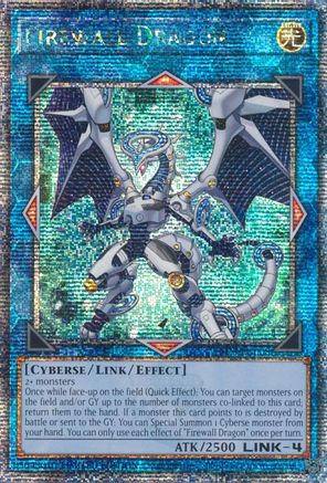 Image of Firewall Dragon (Quarter Century Secret Rare) (TN23-EN008) - 25th Anniversary Tin: Dueling Heroes Limited