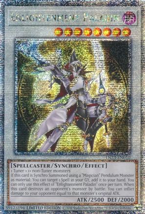 Image of Enlightenment Paladin (Quarter Century Secret Rare) (TN23-EN010) - 25th Anniversary Tin: Dueling Heroes Limited