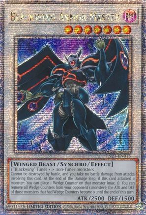 Image of Blackwing Armor Master (Quarter Century Secret Rare) (TN23-EN015) - 25th Anniversary Tin: Dueling Heroes Limited